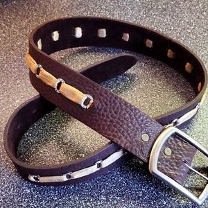 Nyovee Designer Belt w Rhinestones